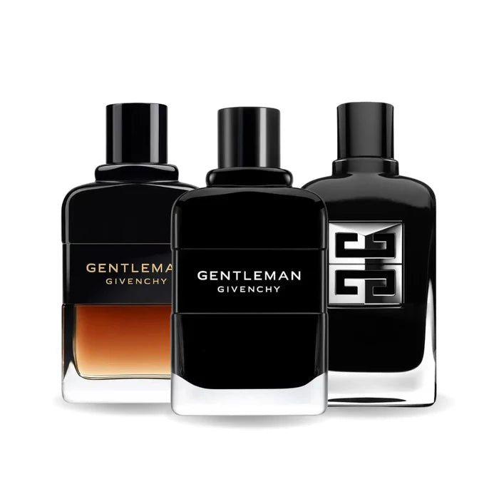 Black Friday combo with 3 perfumes: Givenchy GENTLEMAN, Givenchy GENTLEMAN RESERVE PRIVÉE and Givenchy GENTLEMAN SOCIETY - 100ml