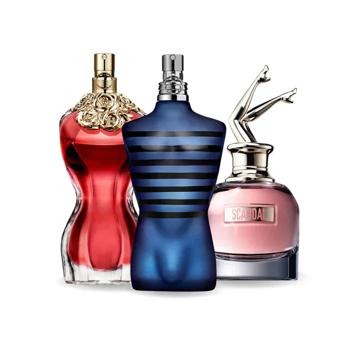 Combo Black Friday with 3 perfumes: Jean Paul Gaultier La Belle, Jean Paul Gaultier Ultra Male and Jean Paul Gaultier Scandal - 100ml